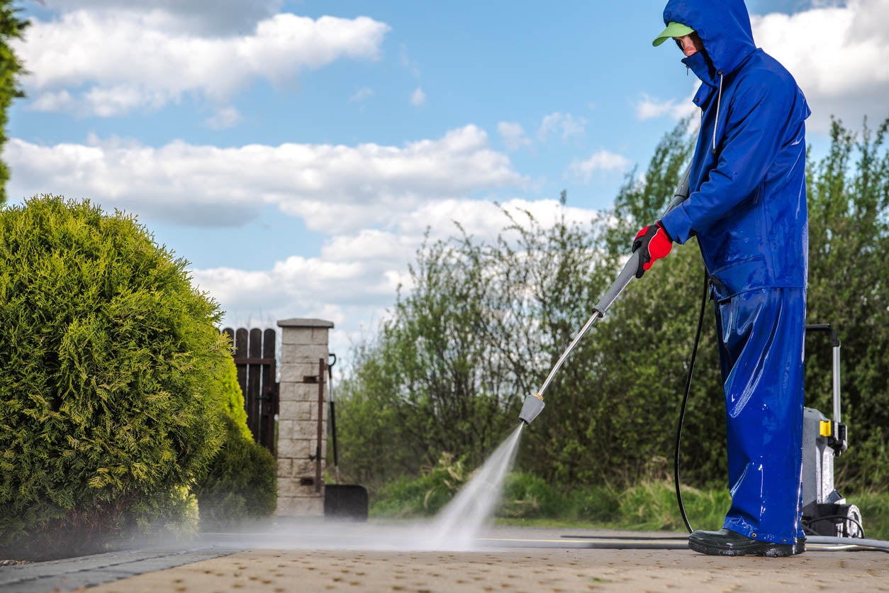 power washing